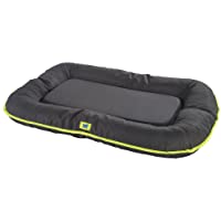 Feplast 81095017 Colchón para Perros Oscar 80- Tejido Técnico Antiarañazos e Impermeable- 80 x 60 x 11 Cm Negro